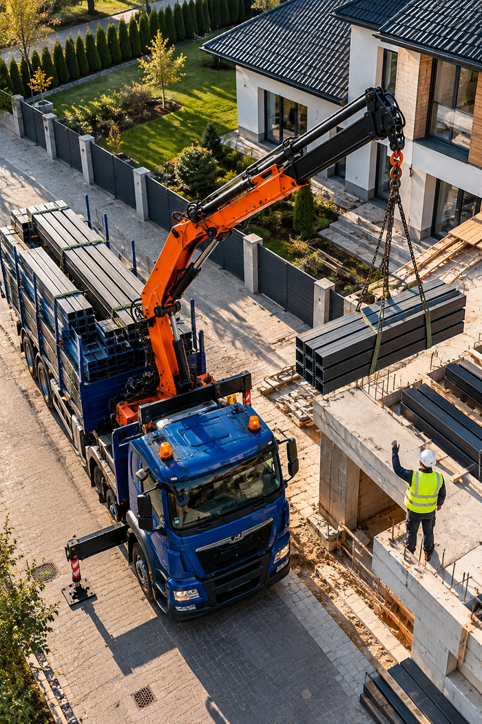 Transport dwuteowników HDS – zobacz, jak dostarczamy stal