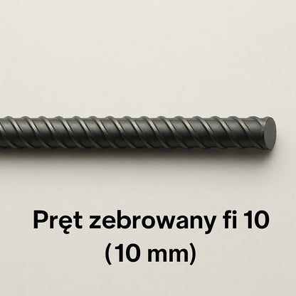 Рифлёный стержень fi 12